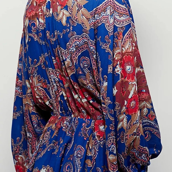 FREE PEOPLE NWOT‎ High Plains Printed Dress - Picture 4 of 9